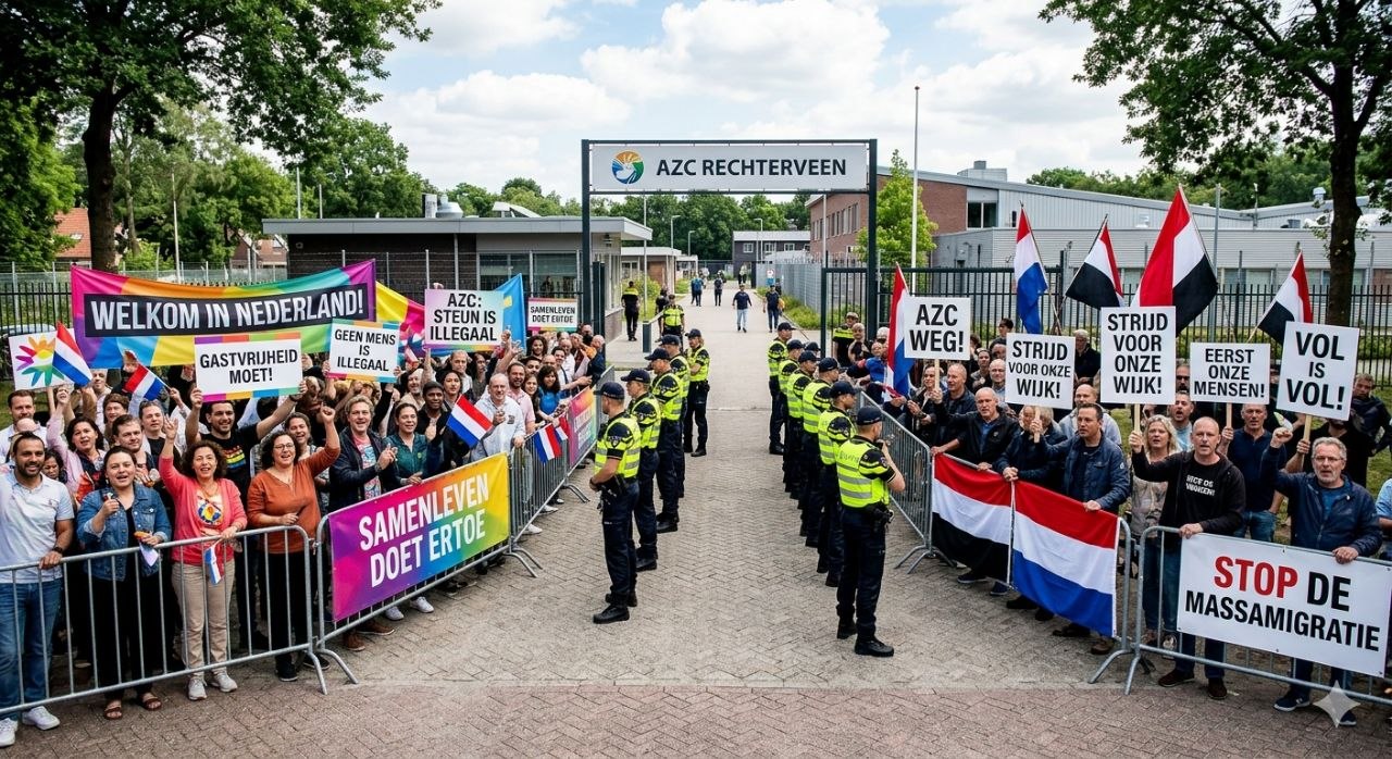 Nee, nee, nee of ja, ja, ja tegen een AZC