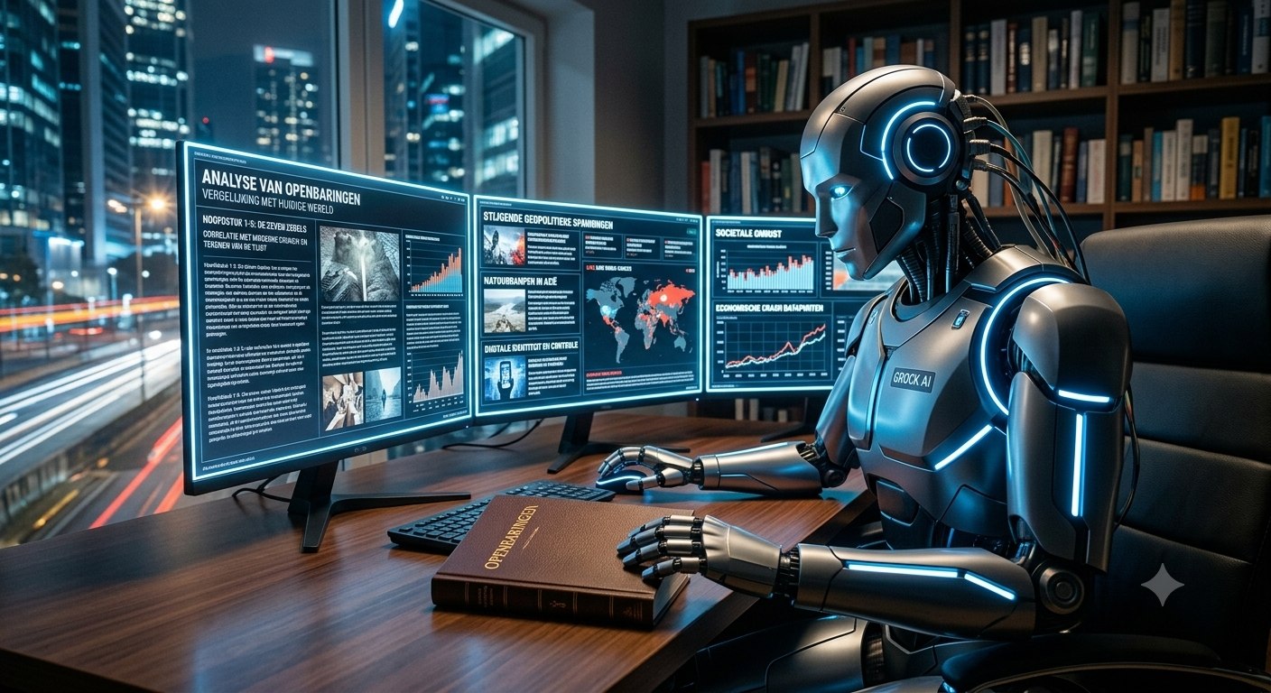 Grok AI analyseert Openbaring